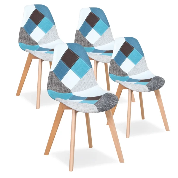 Stol Linda 4-pack – Skandinavisk Design - Bild 2