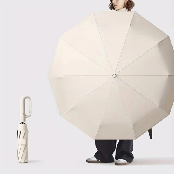 Vindtåligt paraply Borås - Diameter 105 cm - med automatiskt lås och handtag - Bild 20
