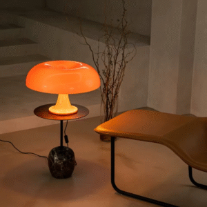 Bordslampa Karl Johan - Stilfull Retro Mushroom Lampa