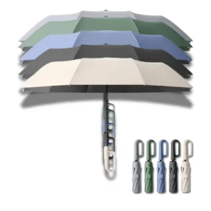 Vindtåligt Paraply Borås - Diameter 105 cm - Med Automatiskt Lås och Handtag