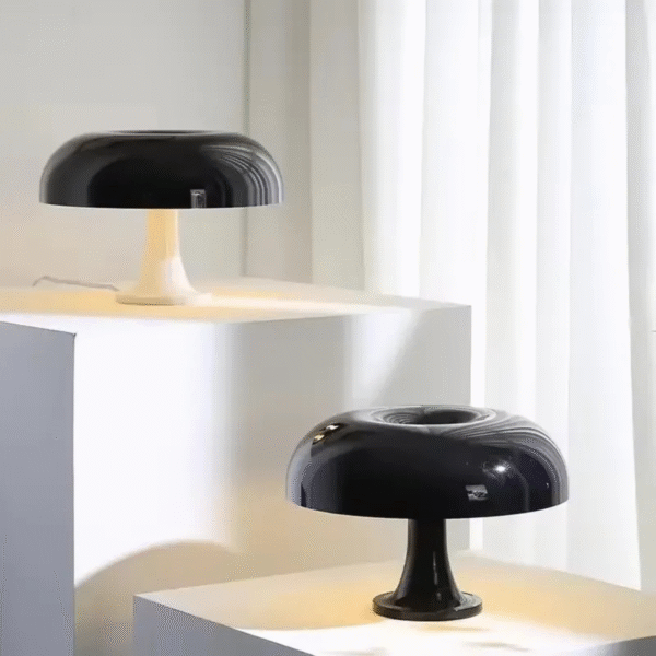 Bordslampa Karl Johan - Stilfull Retro Mushroom Lampa - Bild 12