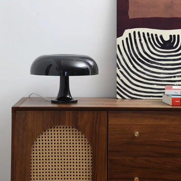 Bordslampa Karl Johan - Stilfull Retro Mushroom Lampa - Bild 10