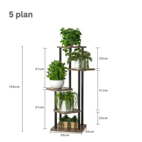 Hylla/Växthylla/Piedestal - 5 eller 6 plan - Bild 5