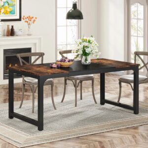 Elegant Matsalsbord - Industriell stil - 160 eller 180 cm längd