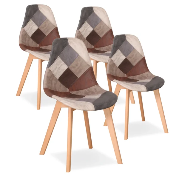 Stol Linda 4-pack – Skandinavisk Design - Bild 3
