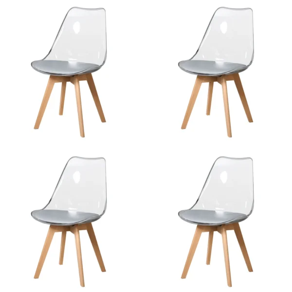 Stol Jessica 4-pack – Skandinavisk Design - Bild 9