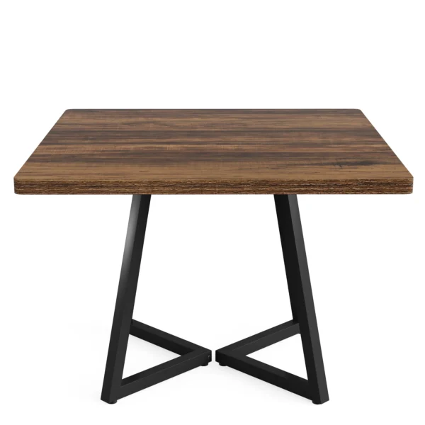Elegant Minimalistiskt Matsalsbord - 80 x 80 cm - Bild 8