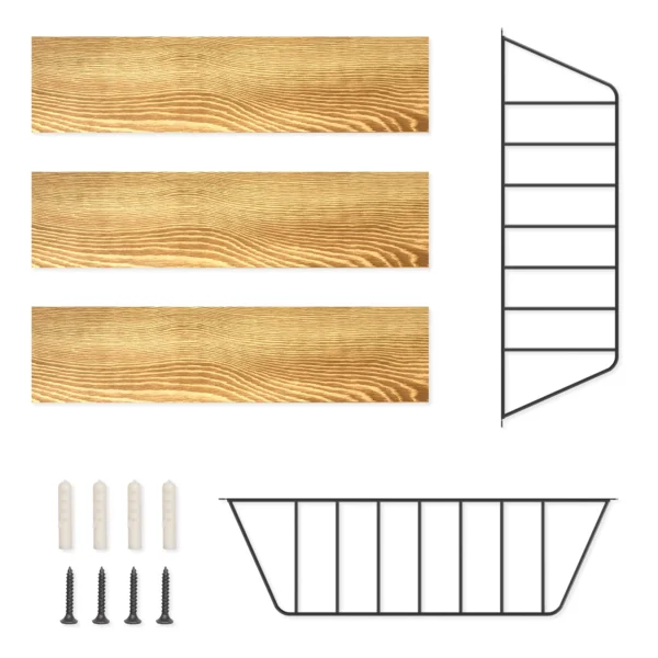3-plans Vägghylla - Bild 14