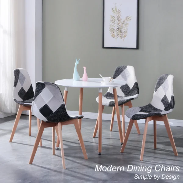 Stol Linda 4-pack – Skandinavisk Design - Bild 13