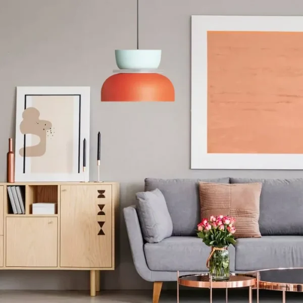 Taklampa Saltholmen - Retro Industriell Pendellampa - Bild 7