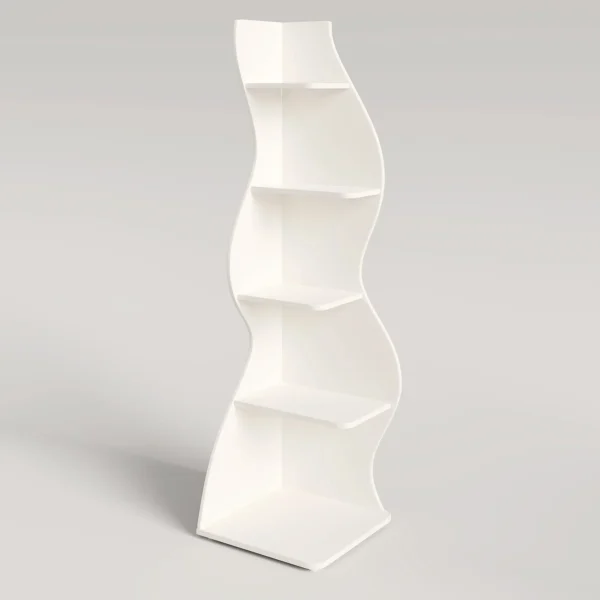 Modern 5-plans Hörnbokhylla - Bild 8