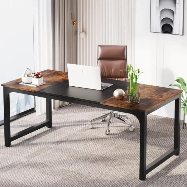 Elegant Matsalsbord - Industriell stil - 160 eller 180 cm längd - Bild 11