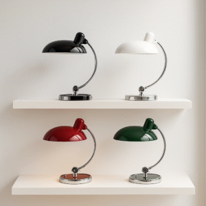 Elegant Bordslampa i Skandinavisk Stil - Retro Design