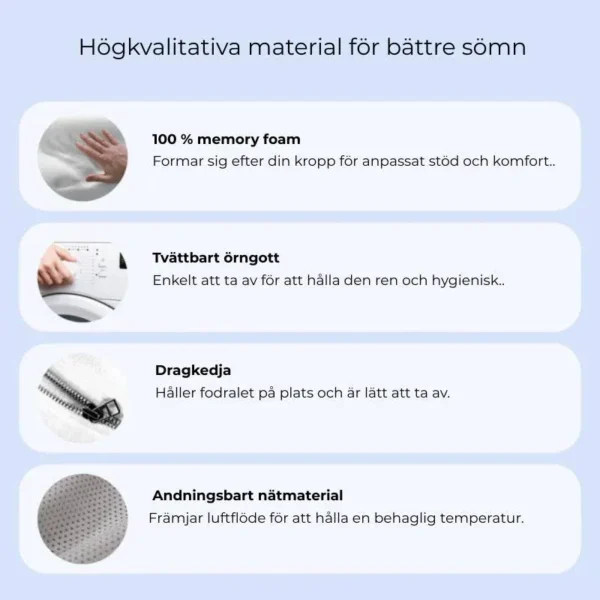 Ergonomisk Kudde - En ny nivå av sömnkomfort - Bild 9