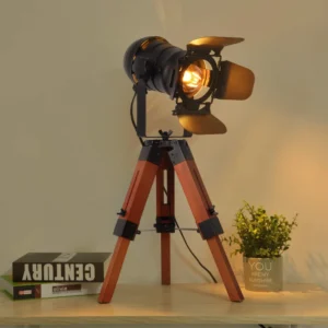 Retro Trebent Bordslampa Cinema - Industriell Design